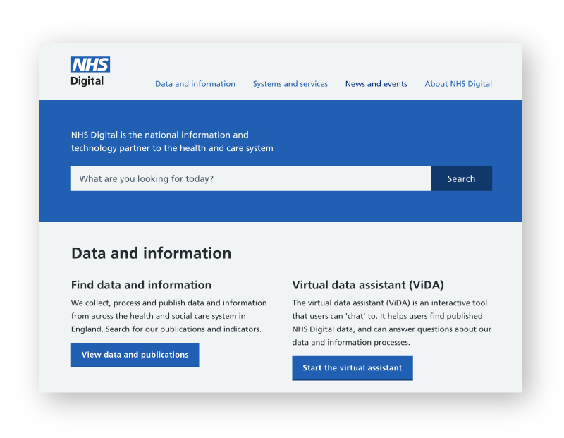 NHS-digital-website